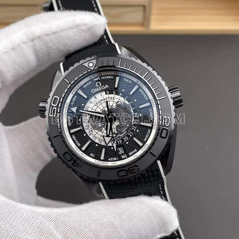 VS FactoryOmegaSeamastertop-tier 1:1super cloneDark Warrior World Time220.92.43clasplive photos
