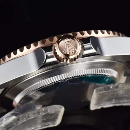 top-tier replicaVRolex indirect black dialGMT-MasterGMT full series watch front view