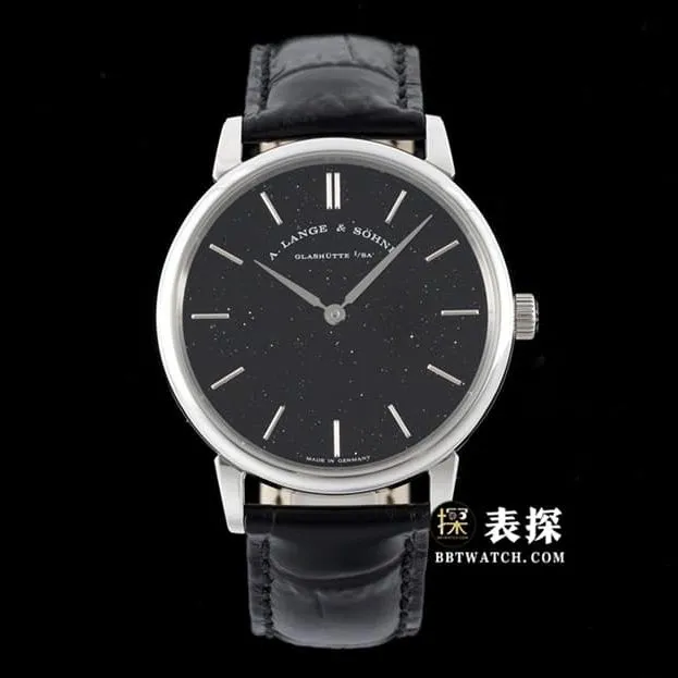 Lange watch, f8 saxony watch, front live photo