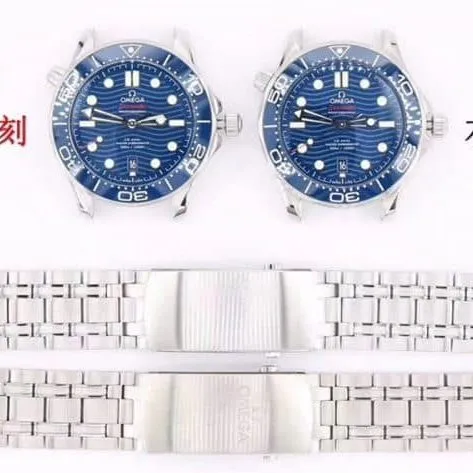 VSOmegaSeamaster 300m comparison OEM evaluation (details comparison) thickness chart
