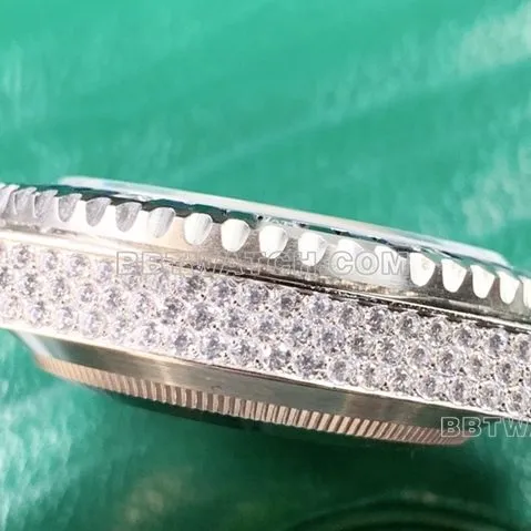 Rolex Submariner top blue disk diamond ring strap models wear real picture