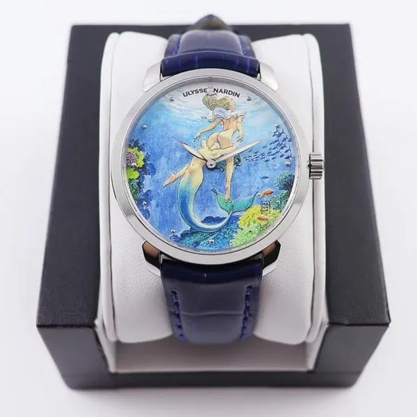 Ulysse Nardin top-tiersuper gilt classic series watch 3203-136LE-2/MANARA.06bracelet picture
