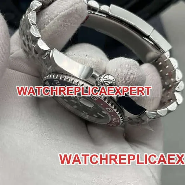 VSRolexGMT-Master type top-tier 1:1super clonePepsi bezel126710clasplive photos
