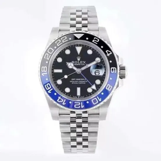 VR FactoryRolextop-tier replicaGMT-Master Inter Milan Circle V2 version watch pictures and prices