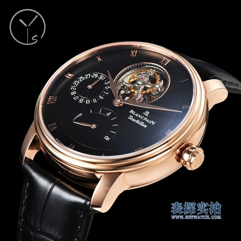 Dachang high-quality YSBlancpain upgraded version of the classic series tourbillon men's mechanical watch front