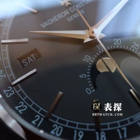 MX inherited Vacheron Constantin1:1replica watch men's dark gray plate leather strap model 4010T/000G-B740clasplive photos