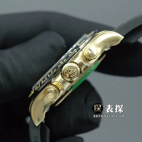 top-tier replicaC factory 18K gold Rolex new Shawn Yue yellow goldDaytona4130movement men's watch M116518ln-0048clasplive photos