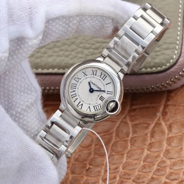 Cartier high collectible watches blue balloon small watch buckle figure