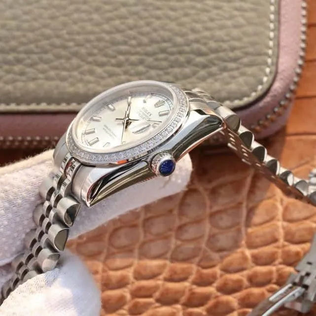 Rolex watch ROLEX Datejust women's series watch back cover picture