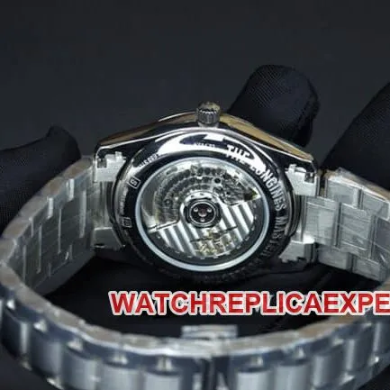 GS factory Longines top watch, Longines Master Collection men's model, white dial, steel strap, automatic mechanical, front view