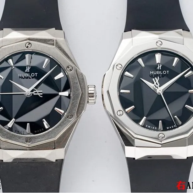 Hublot1:1replica watch, classic fusion watch, front comparison picture