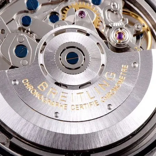 Breitlingtop-tierhigh-quality watch aviation chronograph series AB011011 men's steel bracelet mechanical watch movement picture