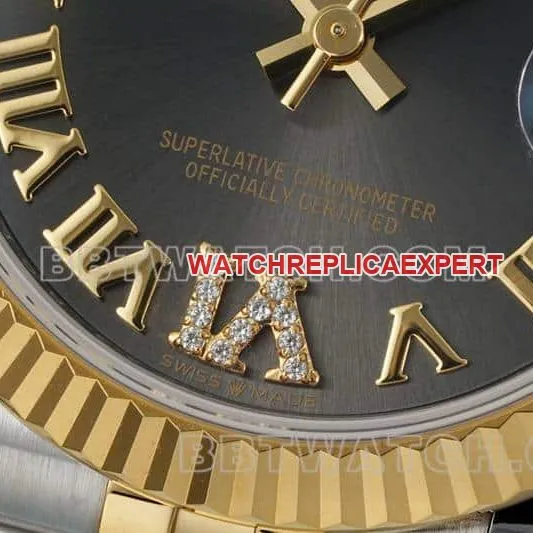 ARF FactoryRolex log top-tier 1:1super cloneblack dial31mm gold five grid link 278273