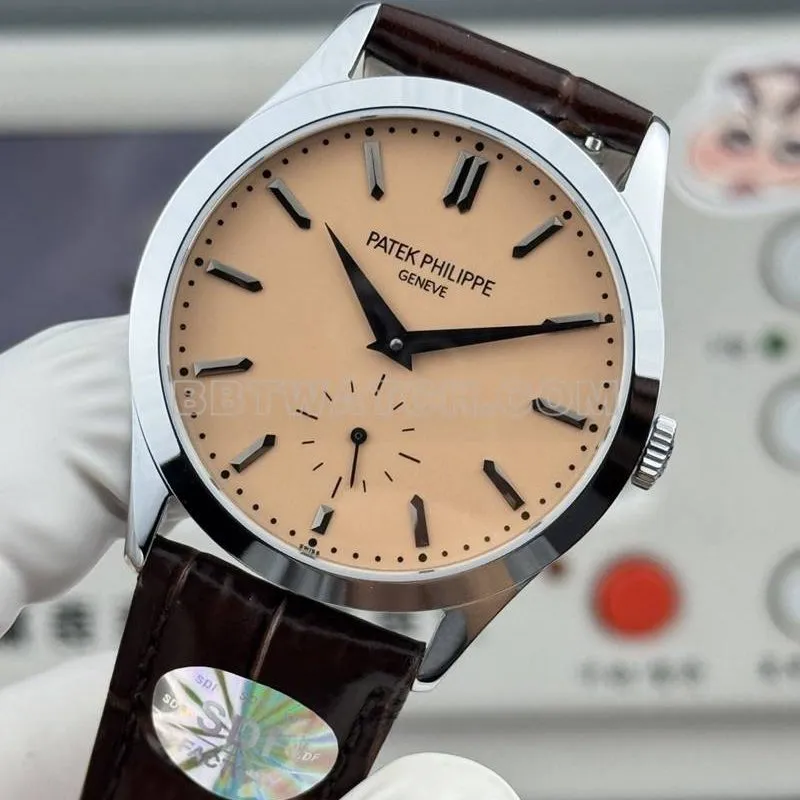Patek Philippetop-tier watch SDF factory classic rose gold plate 39mmleather strap model clasplive photos