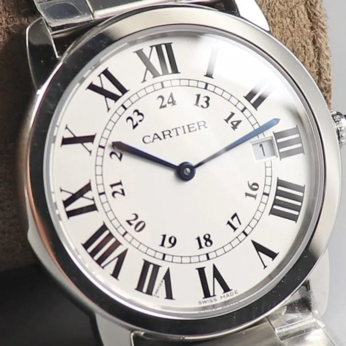 Cartier London series couple watch front view