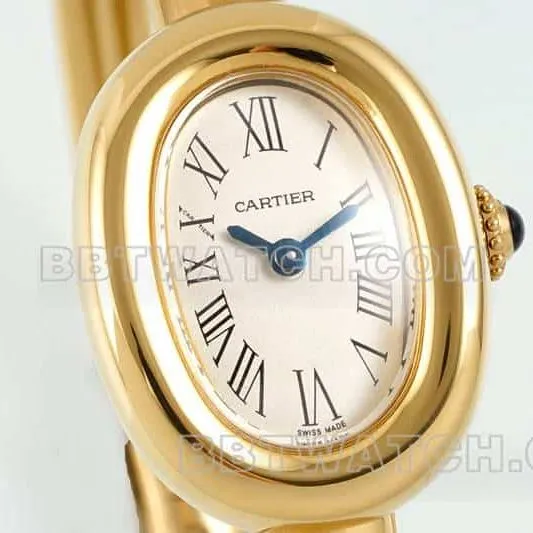 AF FactoryCartier bathtub 1:1super cloneyellow goldWGBA0018side live photo