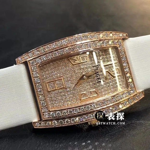 Count Super A Watch for Women, Rose Gold Diamond Dial Leather Strap Model, Real Product Photos and Price
