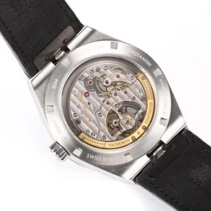 Top-tier BBR Vacheron Constantin Overseas Tourbillon, peak aesthetics, king of steel watches, blue dial, movement diagram