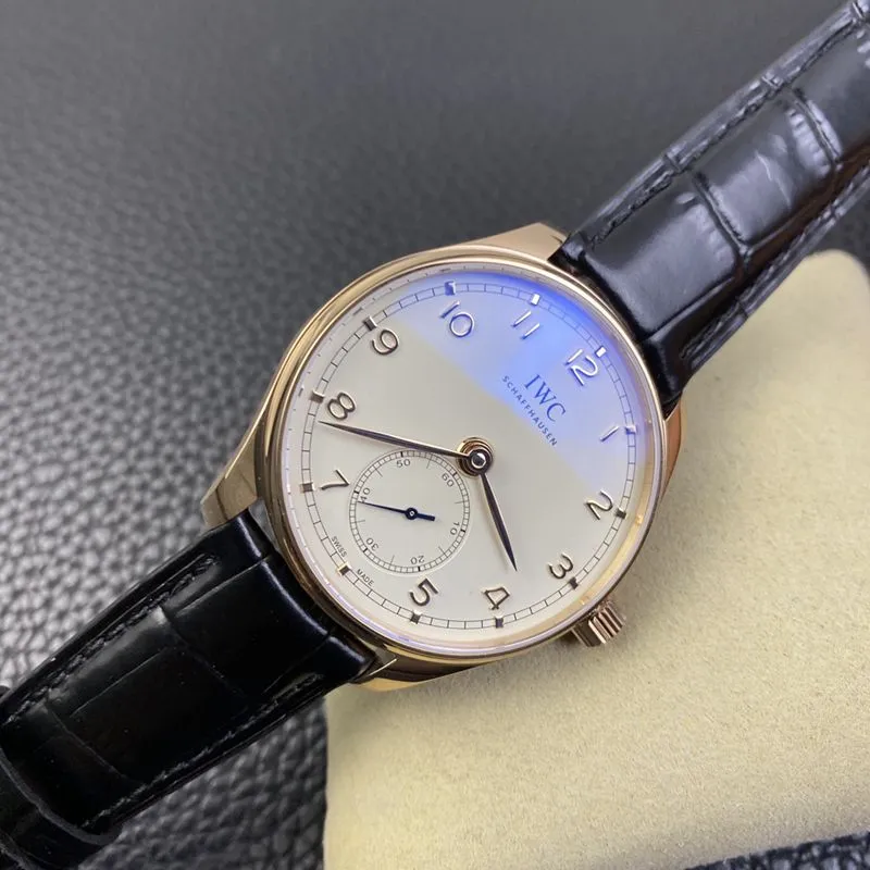 YL factory IWC watch Portuguese automatic small three-hand men's mechanical watch clasp picture