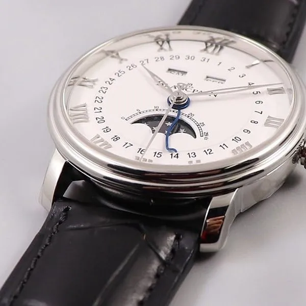 OM FactoryBlancpainreplica watch villeret classic 6654 new V3 upgraded version 0.6mm thinner than V2movement picture