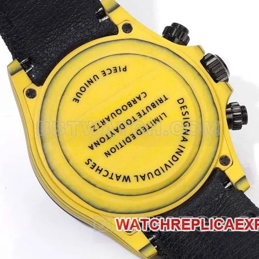 collectible watches TW factory Rolex Daytona yellow disk yellow case black nylon strap strap real picture