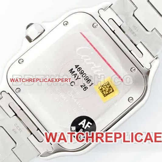AF FactoryCartier Santos 1:1top-tier gray plate WSSA0037braceletlive photos