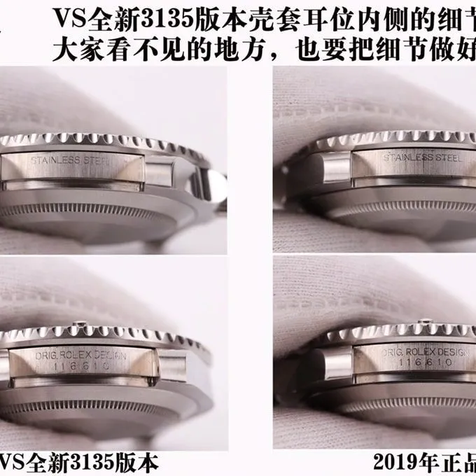 VS Factory Black Submariner 40mm Rolex