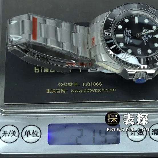 GM FactoryRolex Sea-Dweller top-tier watch black dial Ghost King steel bracelet model pictures and prices braceletlive photos