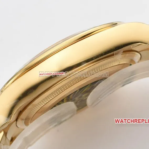 Factory C RolexDaytonatop-tier 1:1high-quality replicayellow gold4131steel bracelet caseback live photo