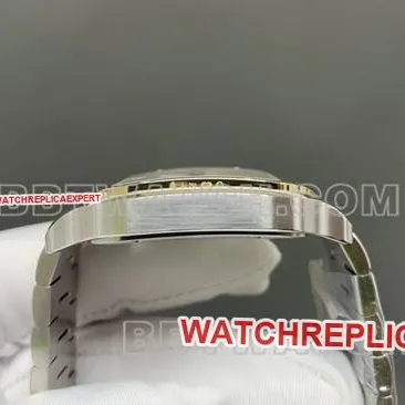 collectible watch CartierMLF factory Santos yellow hollow disc mechanical side live photo
