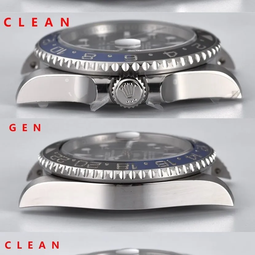 C Factory GMT II Rolex collectible watches m126710blnr-0002 comparison authentic review front comparison picture