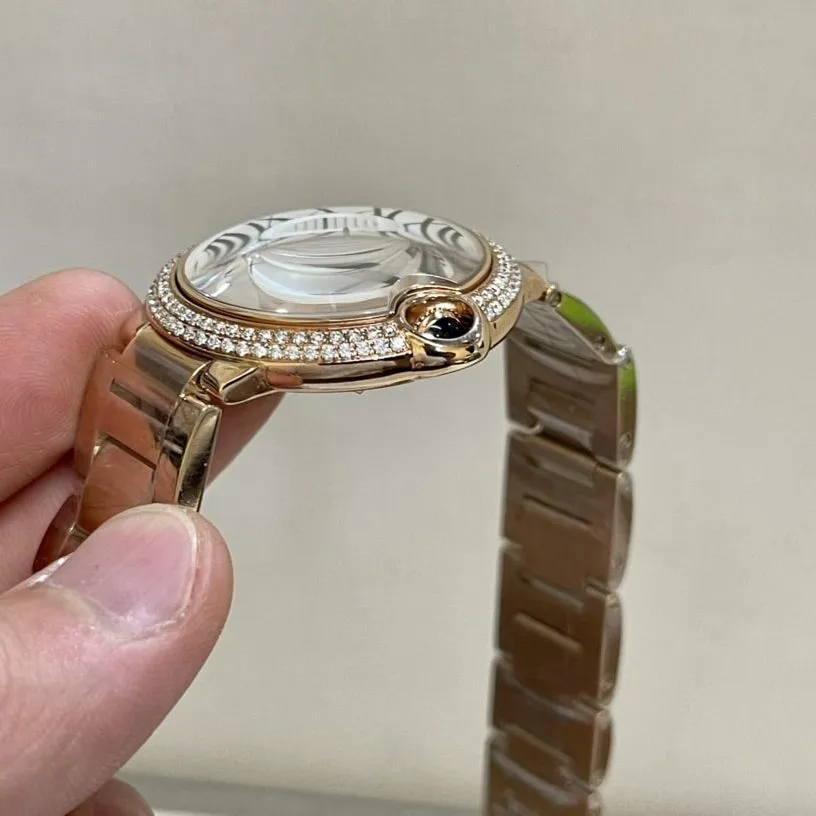 Cartier Ballon Bleu 33mm Women’s Rose Gold