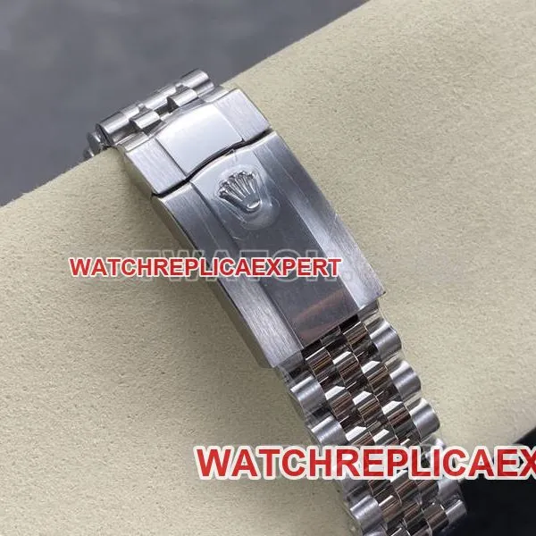Rolextop-tier watch ARF FactoryDatejustblack dial36mmsteel bracelet front live photo