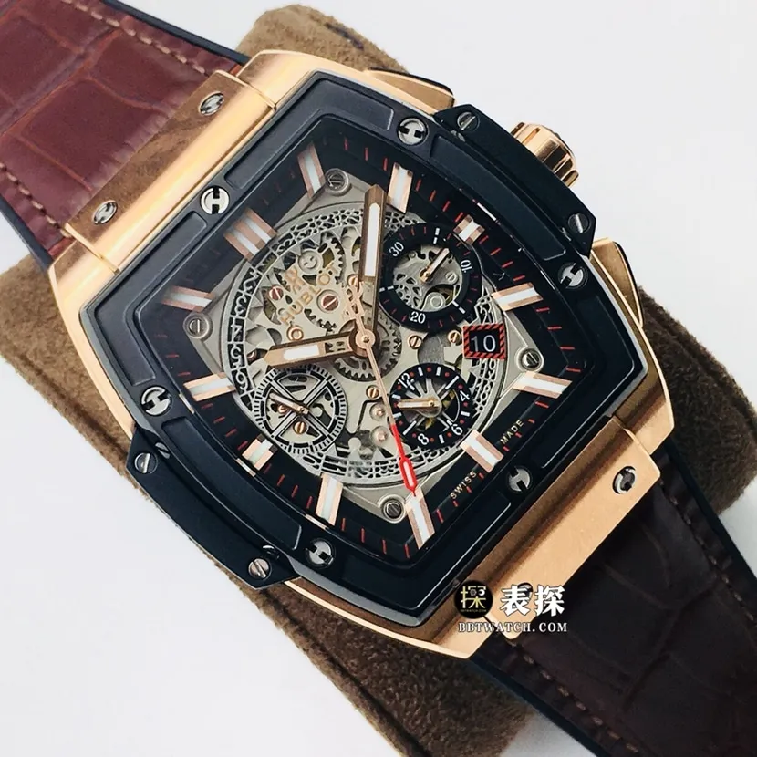 AB Big Bang Hublot collectible watches soul top fine imitation watches skeleton disk strap models 641.OM.0183.LR buckle figure