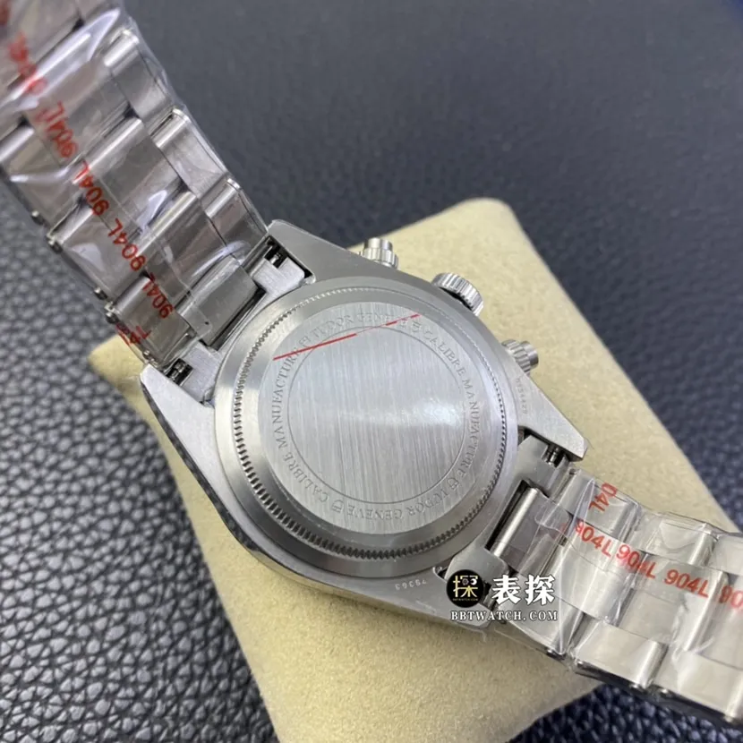 Biwan Tudor1:1replica watch black dialsteel bracelet model M79360N-0001bracelet picture