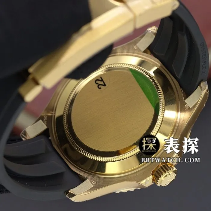 VS Gold Yacht 42 Rolex Yacht-Master top-tier watch quality evaluation side view