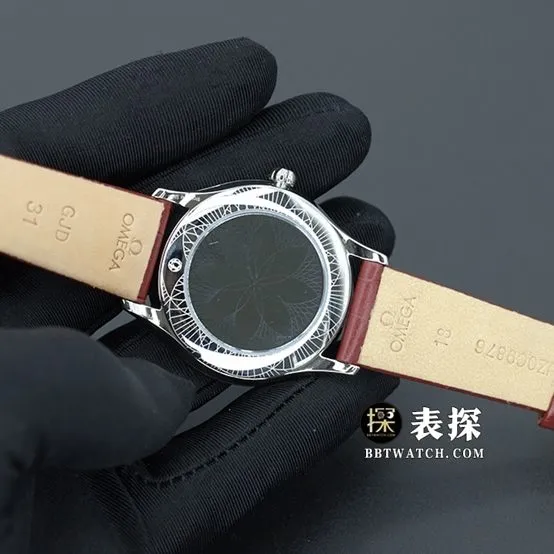Omega Diefei top-tier high-quality watch women's red dial bracelet model pictures and prices front live photo