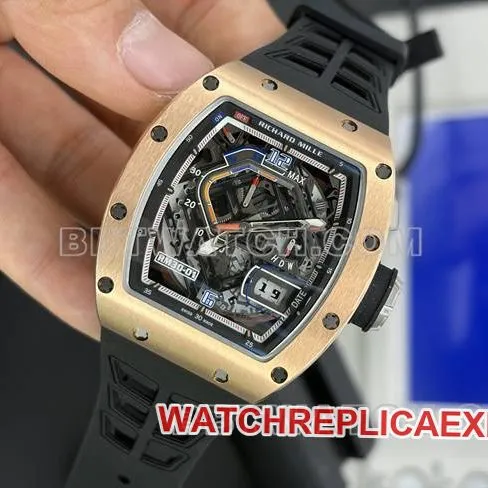 top-tier watch TW factory Richard Mille mechanical RM30-01side live photo