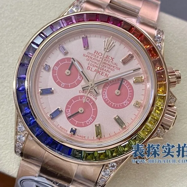 Where to buy high-quality Rolex Rainbow Daytona watches from major manufacturers
