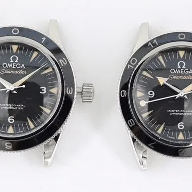 Omegareplica watch,VSSeamasterreplica watch,front comparison picture