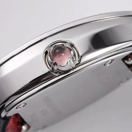 BV Factory Top collectible watches Bvlgari Quartz Serpenti Series Women's Red Strap Belt Watch Side View