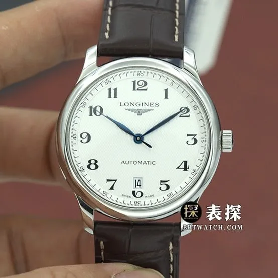 KY watchmaking tradition Longines collectible watches silver plate strap models L2.628.4.78.3