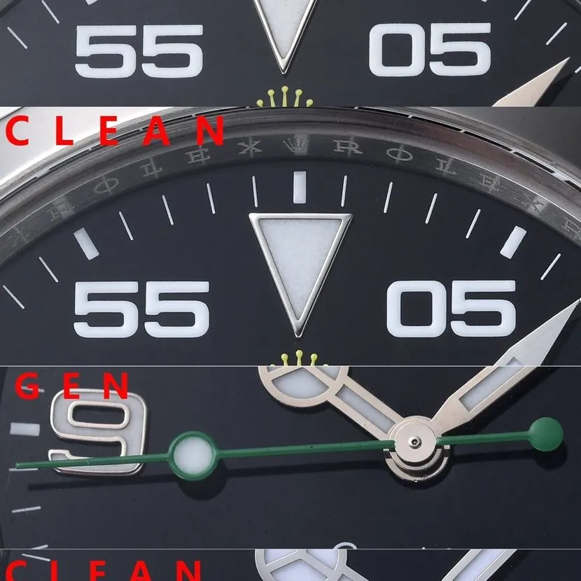 C factory overlord Rolex watch M126900-0001 comparison genuine review clasplive photos