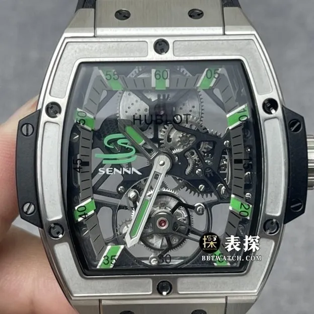 JB men's Hublot1:1replica watch hollow disc rubber model 906.NX.0129.VR.AES13clasp picture