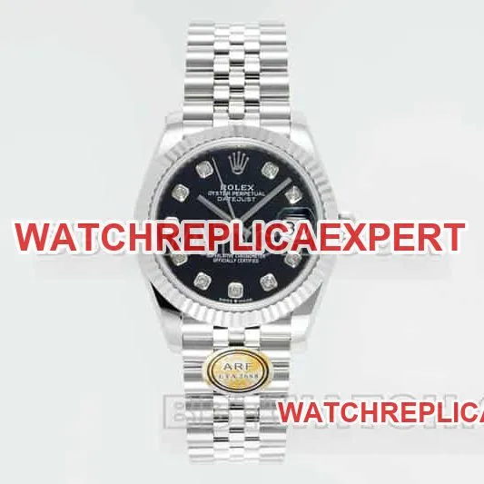 ARF FactoryRolex log 1:1top-tier replicablack dial31mm five grid link278274side live photo