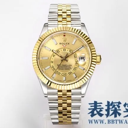 Rolextop-tiersuper Skywalker is calm, reliable, graceful and generous_How much does it cost_Pictures_How is the workmanship? Side view
