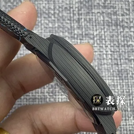 VS factory Panerai PAM01661 top collectible watches men's black disk strap models pictures and price side real picture