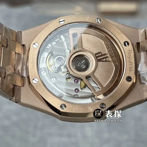 8F factory Audemars PiguetRoyal Oak77351top-tier 1:1high-quality watch ladies silver dialsteel bracelet model pictures and prices caseback live photo