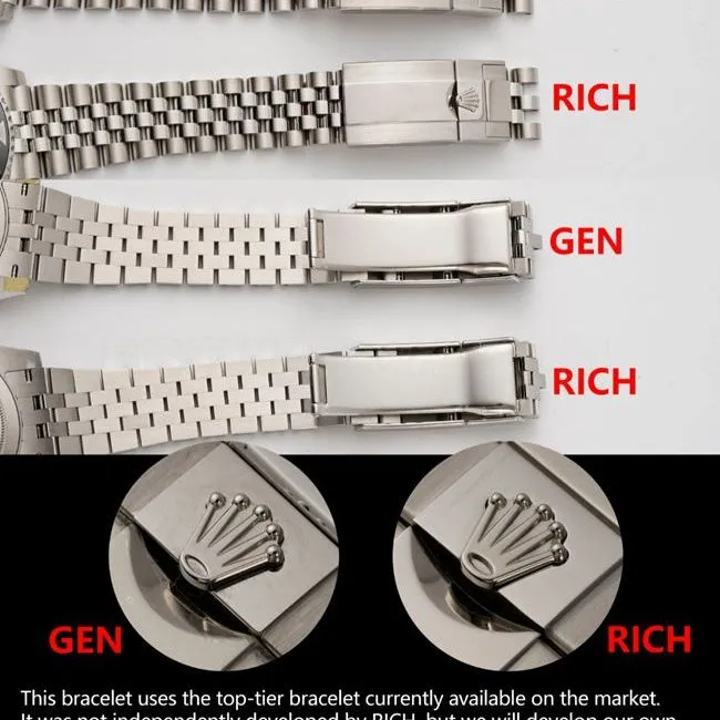 RICH factory Rolex GMT-Master black and gray circle 126710 top-tier watch comparison Genuine difference appearance live photos