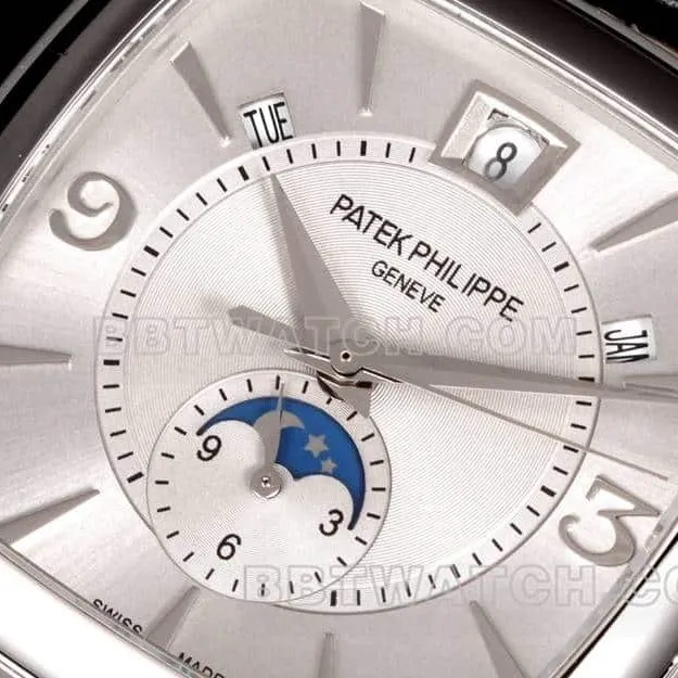 TW factory Patek Philippe complication timepiece 1:1super silver gray plate 5135side live photo